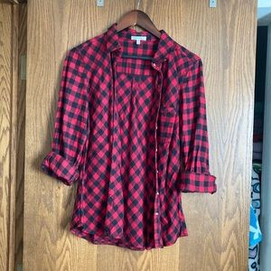 🔵3 for 20🔵 NWOT Plaid Burton Up Flannel